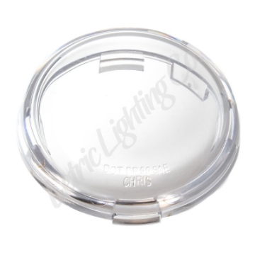 Picture of Letric Lighting Clear Bullet Turn Signal Lenses 2in