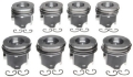 Picture of Mahle Rings Chevy Race 302 327 350 Engs Chry Race 360 Eng Ford Race 289 3 Moly Ring Set
