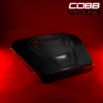 Picture of Cobb Volkswagen GTI MK7-MK7-5-MK8 - Golf R - Audi A3 & S3 8V Redline Carbon Fiber Engine Cover