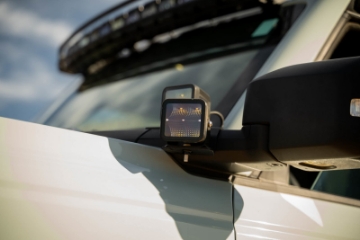 Picture of DV8 Offroad 2021 Ford Bronco A Pillar Dual Light Pod Drop Mounts