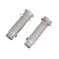Picture of BBK 2-3-4in Universal Flared Exhaust Flow Tubes