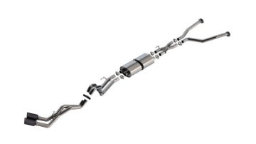 Picture of Borla 22-24 Toyota Tundra 3-4L V6 Inc- Hyb- Ext- Cab-STD Bed-145-7in WB S-Type Cat-Back - Carbon