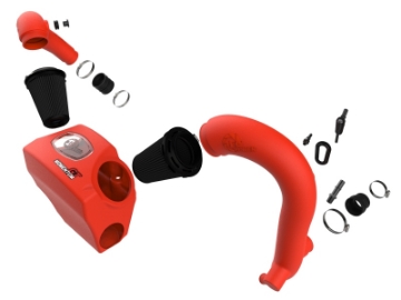 Picture of aFe Momentum GT Red Pro Dry S Cold Air Intake System 20-23 Ford Explorer ST V6-3-0L TT