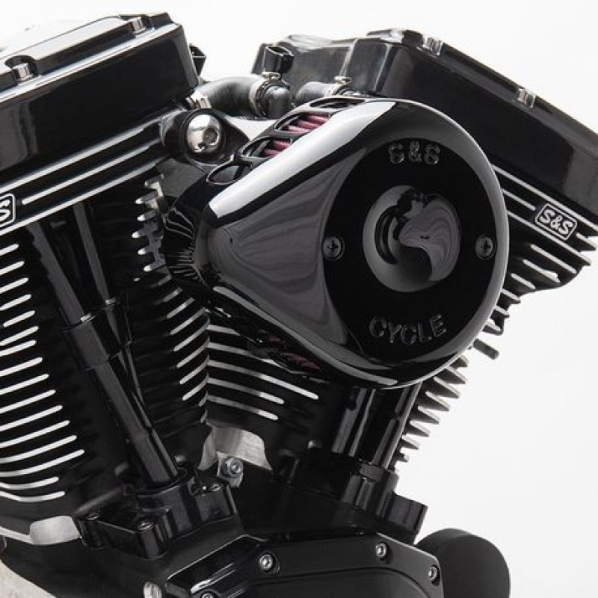 Picture of S&S Cycle 01-15 Fuel-Injected Softail Models Stealth Air Cleaner Kit