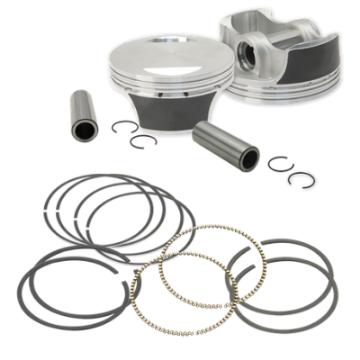 Picture of S&S Cycle 07-17 BT 3-927in Standard Bore 106in Big Bore Forged Piston Set