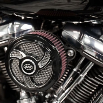 Picture of S&S Cycle 2017+ M8 Models Stealth Air Cleaner Kit w- Torker Cover