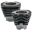 Picture of S&S Cycle 1999+ BT 4-1-8in Bore Cylinder Set For 124in & 124in Hot Set Up Kits - Wrinkle Black