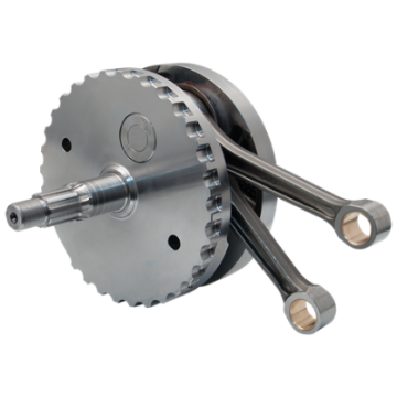 Picture of S&S Cycle 00-06 BT 4-5-8in Stroke Flywheel Assembly w-o Sprocket Shaft Bearing Race