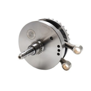 Picture of S&S Cycle 2007+ BT B-Style 4-5-8in Stroke Flywheel Assembly w-o Sprocket Shaft Bearing Race