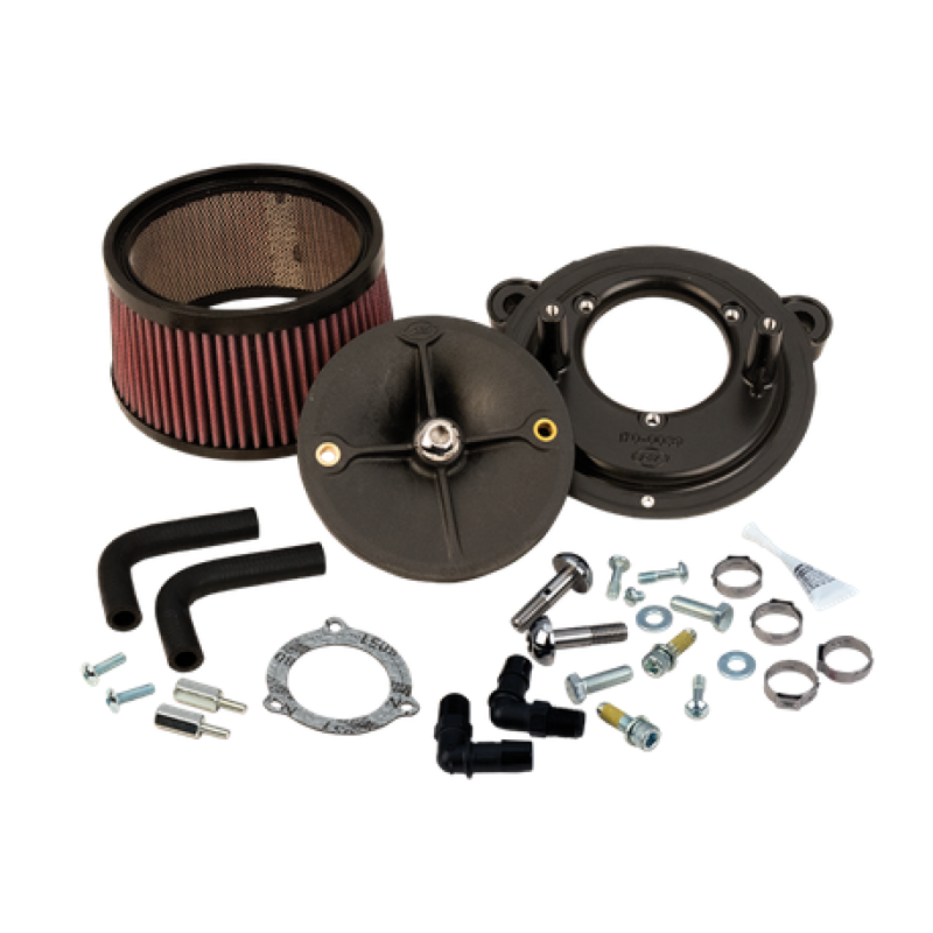 Picture of S&S Cycle 08-16 Touring Models w- S&S 70mm Throttle Body Stealth Air Cleaner Kit w-o Cover