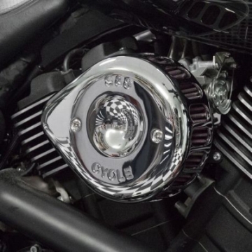 Picture of S&S Cycle 2014+ XG500-XG750 Models Stealth Air Cleaner Kit w- Chrome Mini Teardrop Cover