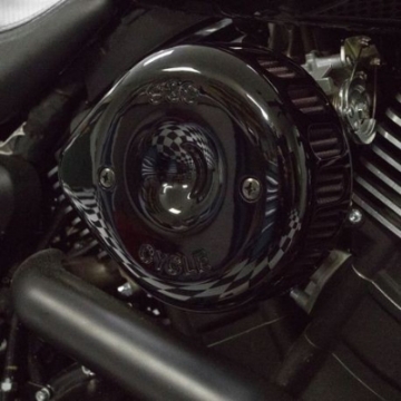 Picture of S&S Cycle 2014+ XG500-XG750 Models Stealth Air Cleaner Kit w- Gloss Black Mini Teardrop Cover