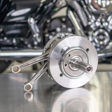 Picture of S&S Cycle 2017 M8 Models 4-1-2in Stroke Flywheel w- Tapered Rods & Balancer Gear