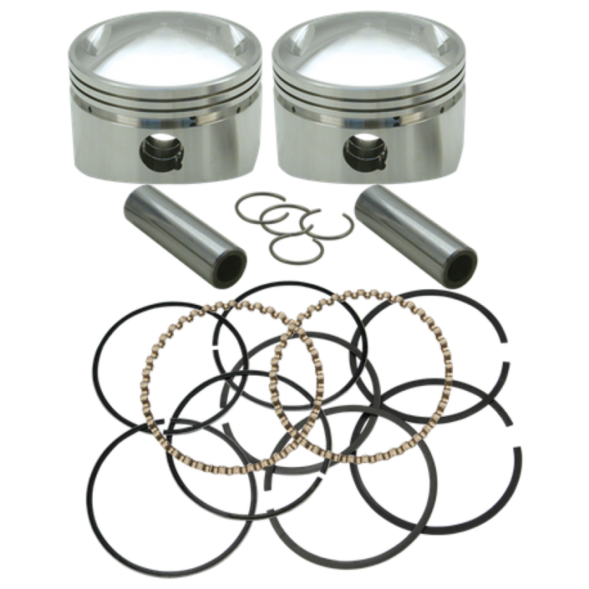 Picture of S&S Cycle 36-84 BT 3-5-8in Piston Set - -060in