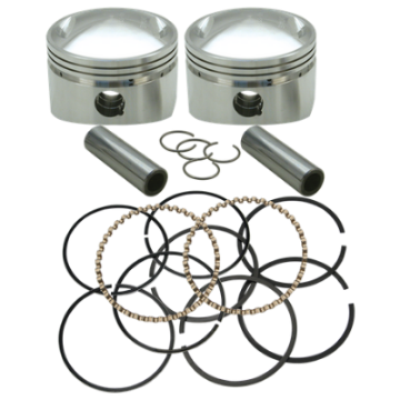 Picture of S&S Cycle 36-84 BT 3-5-8in Piston Set - -060in