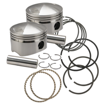 Picture of S&S Cycle 36-84 BT 3-5-8in Piston Set - Standard