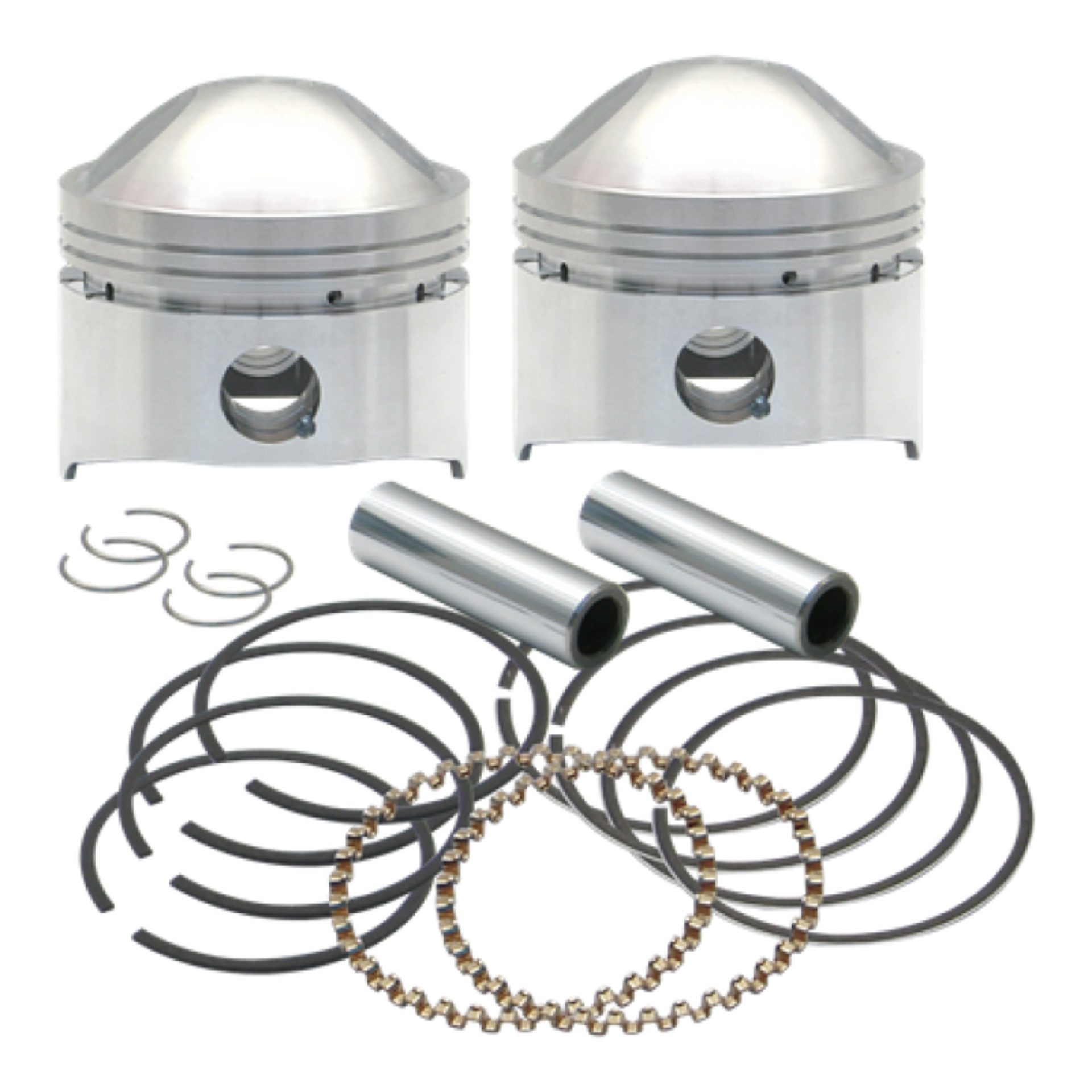 Picture of S&S Cycle 36-84 BT 3-7-16in Piston Set - -040in