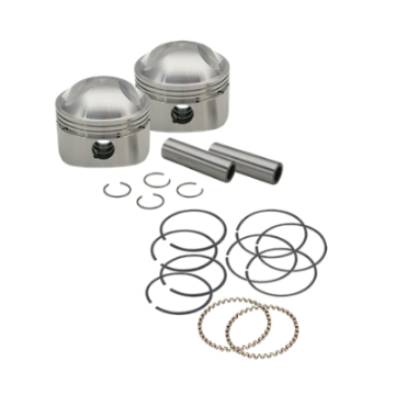 Picture of S&S Cycle 36-84 BT 3-7-16in x Up To 4-3-4in Stroke HC Piston Set - -070in