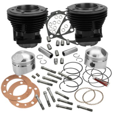 Picture of S&S Cycle 66-84 BT 80in 3-1-2in Bore Cylinder and High Compression Piston Kit