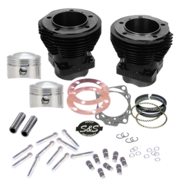 Picture of S&S Cycle 79-84 BT 88in Sidewinder 3-5-8in Big Bore Cylinder Kit - Gloss Black