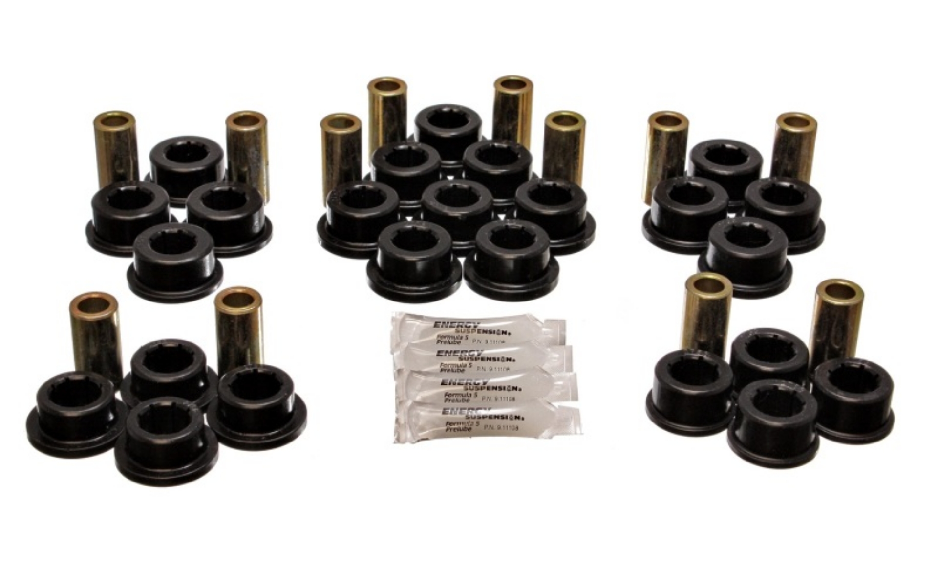 Picture of Energy Suspension 87-92 Toyota Supra Black Rear Control Arm Bushing Set