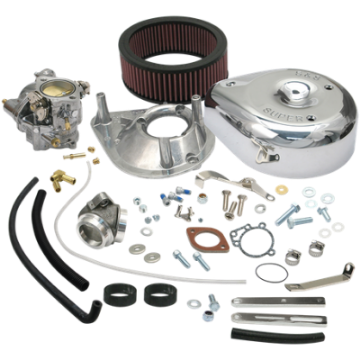 Picture of S&S Cycle 79-84 BT Models Super E Carburetor Kit -Standard Tanks
