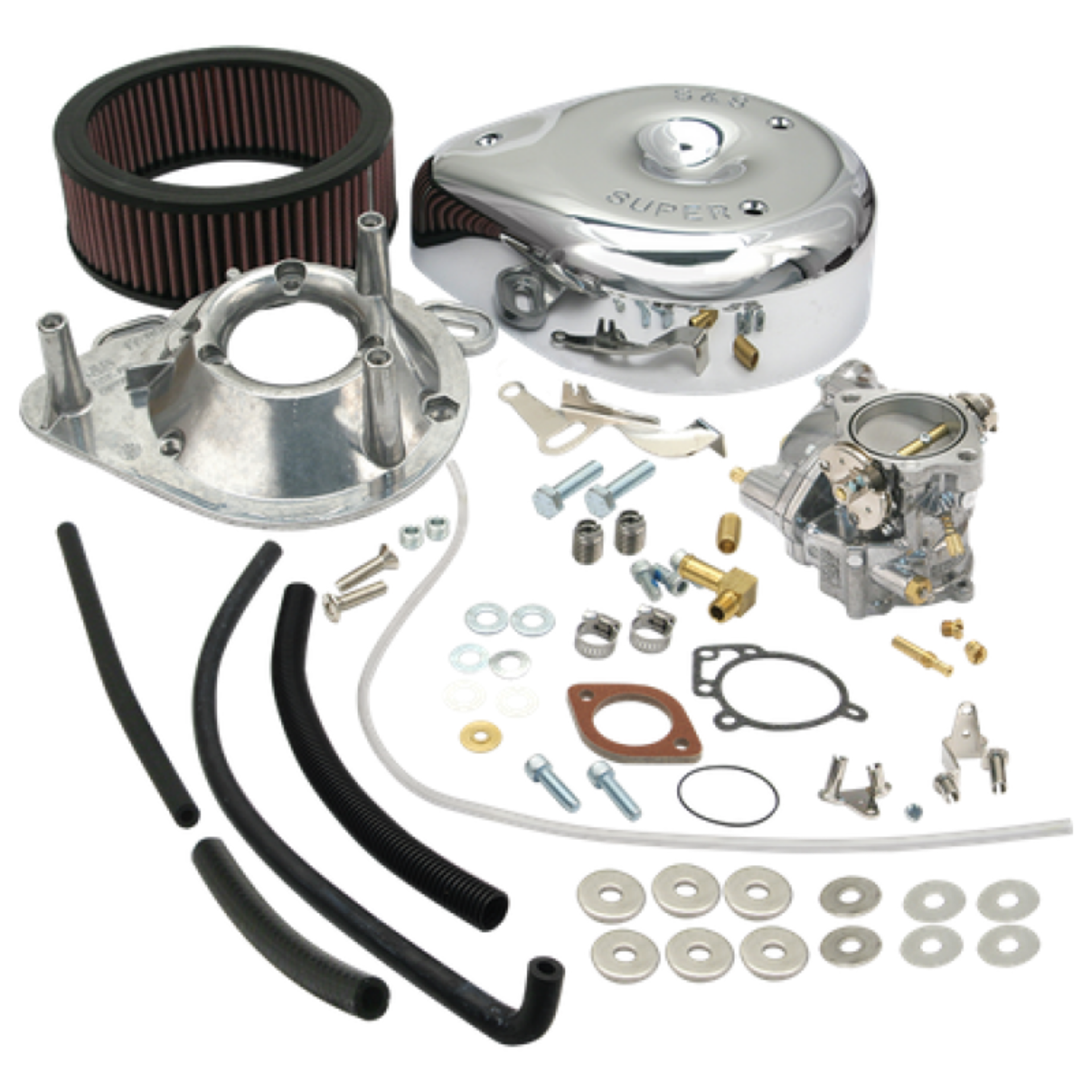 Picture of S&S Cycle 84-92 BT Super E Carburetor Kit w-o Manifold & Mounting Hardware