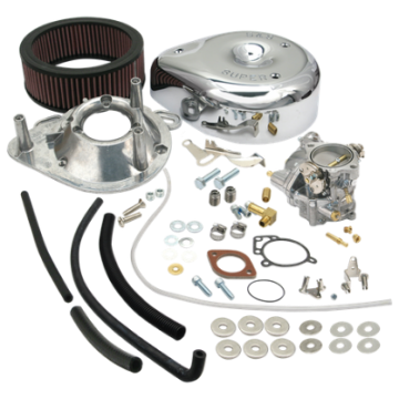 Picture of S&S Cycle 84-92 BT Super E Carburetor Kit w-o Manifold & Mounting Hardware