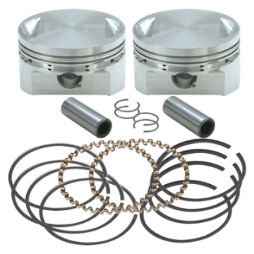 Picture of S&S Cycle 84-99 BT 3-1-2in -020in Bore Forged Stroker Piston Kit