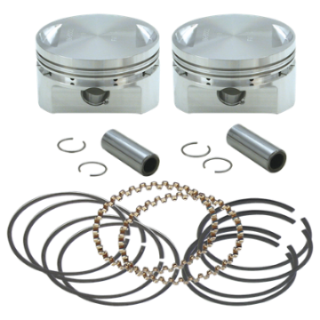 Picture of S&S Cycle 84-99 BT 3-1-2in -030in Bore Forged Stroker Piston Kit
