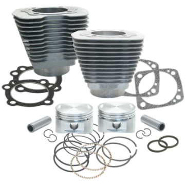 Picture of S&S Cycle 84-99 BT 88in 3 5-8in Big Bore Cylinder & Piston Kit - Natural