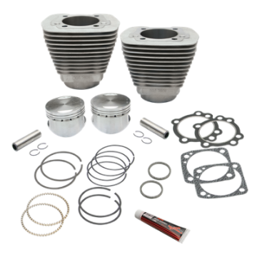Picture of S&S Cycle 84-99 BT 96in 3 5-8in Big Bore Cylinder & Piston Kit - Natural
