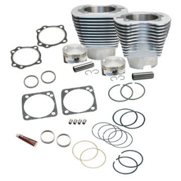 Picture of S&S Cycle 84-99 BT 84-99 BT 4 1-8in Bore Cylinder Kit For S&S V111 Engine - Natural