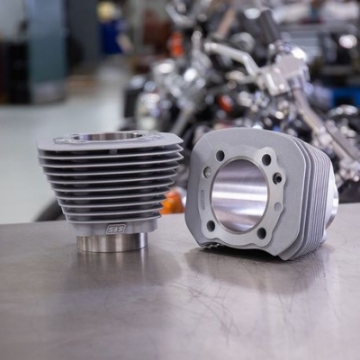 Picture of S&S Cycle 86-19 Sportstet Models 3-1-2in Bore Cylinders - Silver