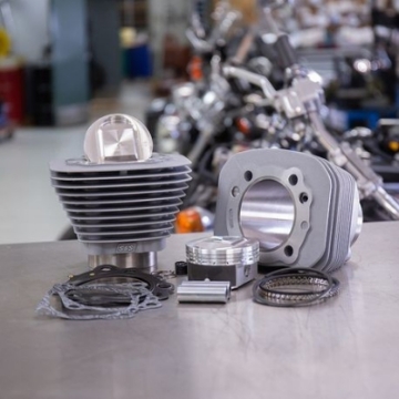 Picture of S&S Cycle 86-21 Sportster Models High Compression 1250cc Conversion Kit - Silver