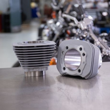 Picture of S&S Cycle 86-21 Sportster Models 1250cc 3 9-16in Bore Cylinder Set - Silver
