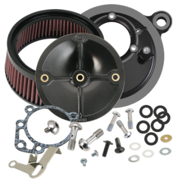 Picture of S&S Cycle 93-99 BT w- Super E-G Carb Stealth Air Cleaner Kit w-o Cover
