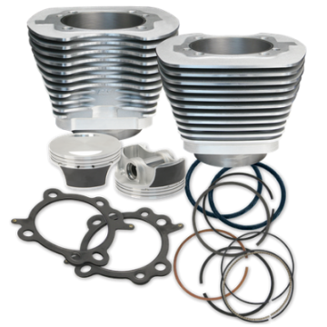 Picture of S&S Cycle 99-06 BT 97in Big Bore Cylinder Kit - Silver