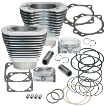 Picture of S&S Cycle 99-06 BT 4-1-8in Bore Cylinder Kit For Early Production S&S T117 Engines - Silver