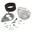 Picture of S&S Cycle 66-84 BT w- 5 Gal Tanks Notched Teardrop Air Cleaner Kit for Super E-G Carbs