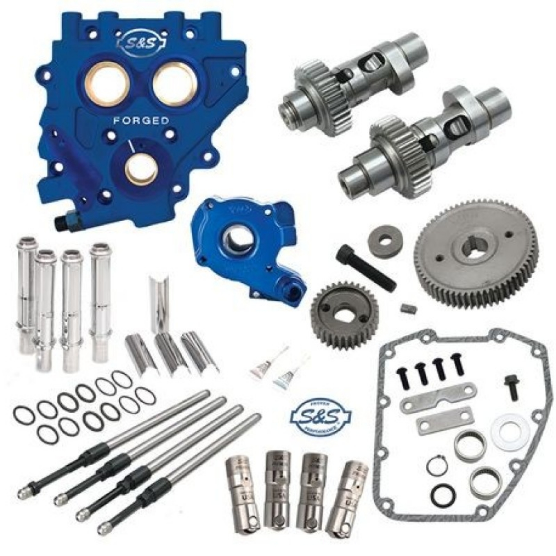 Picture of S&S Cycle 07-17 BT-2006 Dyna 551GE Easy Start Chain Drive Cam Chest Kit