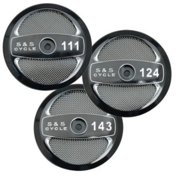 Picture of S&S Cycle 111in Air Cleaner Cover - Gloss Black