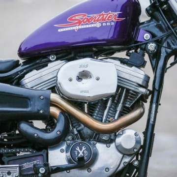 Picture of S&S Cycle Stealth Applications Tribute Air Cleaner Cover - Chrome