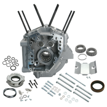 Picture of S&S Cycle 99-06 BT 4-18in Bore Crankcase - Silver