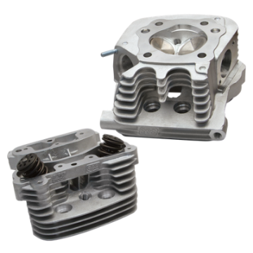 Picture of S&S Cycle 99-06 Twin Cam 88 A Engines 4-1-8in Bore Stock Stud Pattern Crankcase - Wrinkle Black