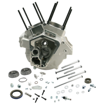 Picture of S&S Cycle 92-99 BT 4-1-8in Bore Small Diameter Flywheels Special Application Crankcase - Natural