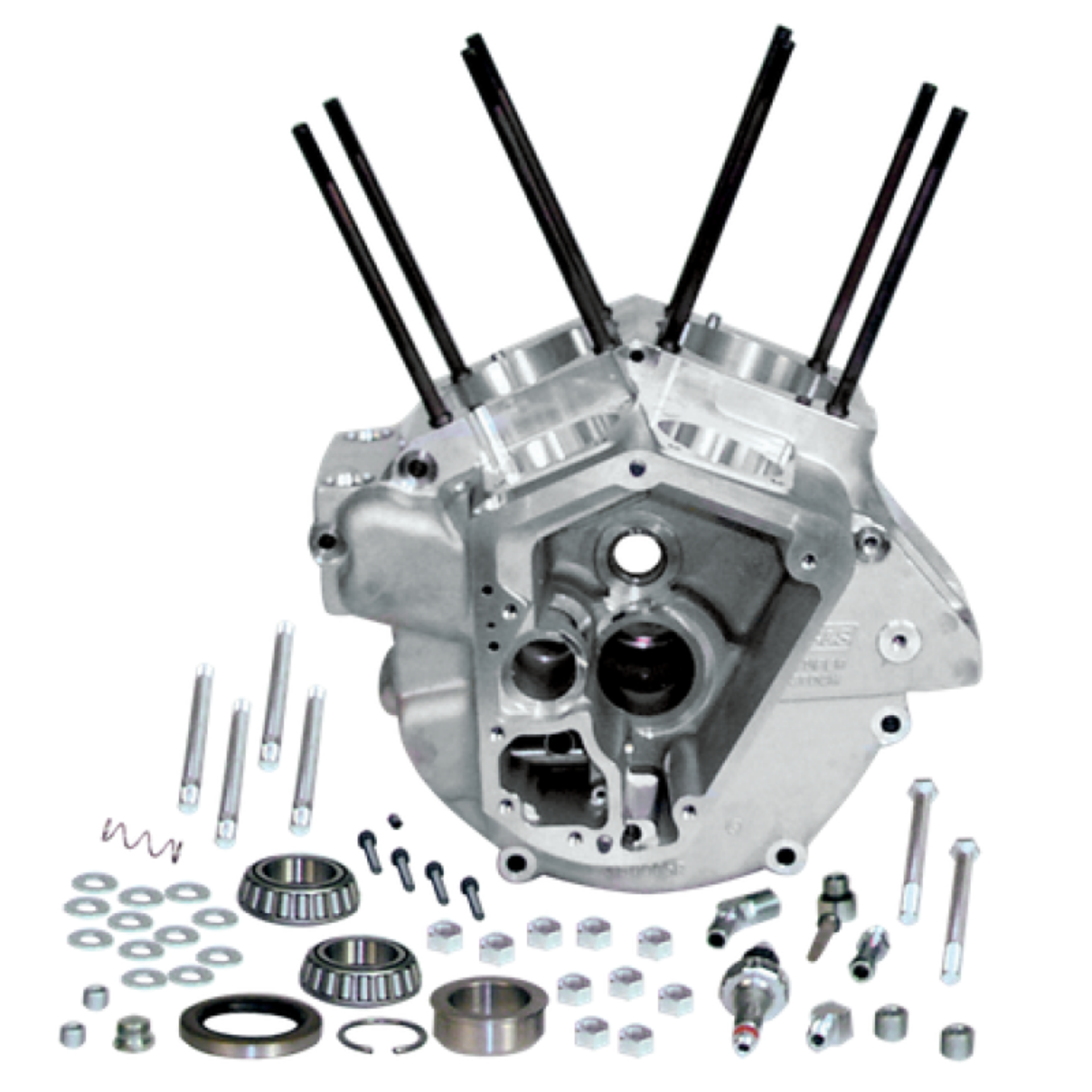 Picture of S&S Cycle 84-91 BT w- Stock Bore Super Stock Alternator Style Crankcase -Natural