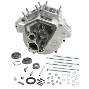 Picture of S&S Cycle 70-84 BT w- Stock Bore Super Stock Alternator Style Crankcase - Natural