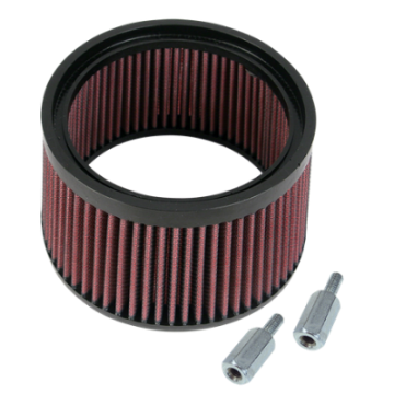 Picture of S&S Cycle 1in Taller Pleated Stealth Air Filter Kit