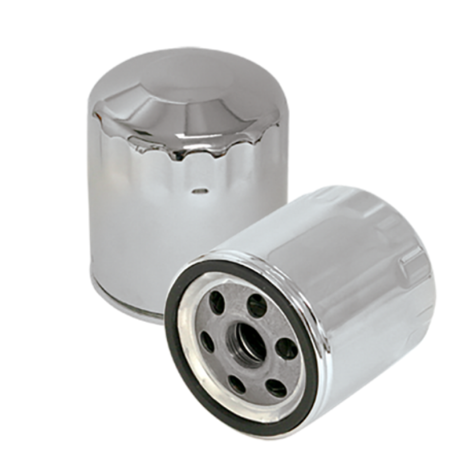 Picture of S&S Cycle Sportster-Evolution-Shovelhead Models Oil Filter - Chrome